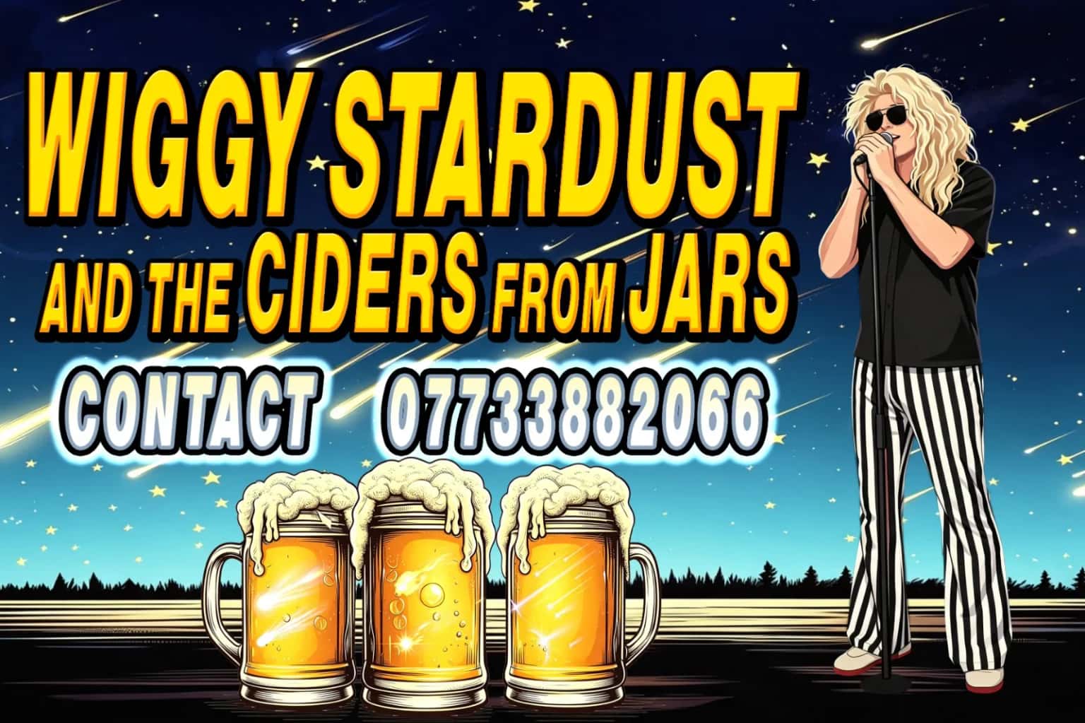 Wiggy Stardust and the Ciders from Jars