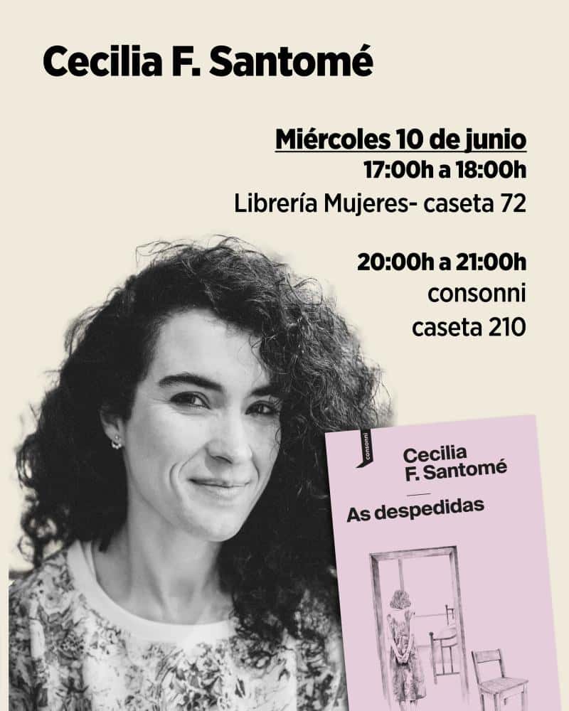 Club de Lectura: Cecilia F. Santomé y 'As despedidas'