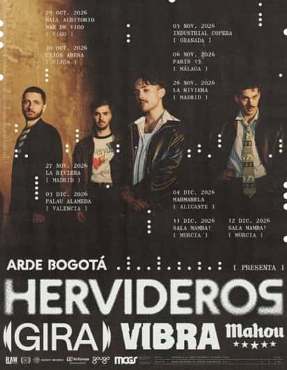 Arde Bogotá en el Gijón Arena: entradas y formato