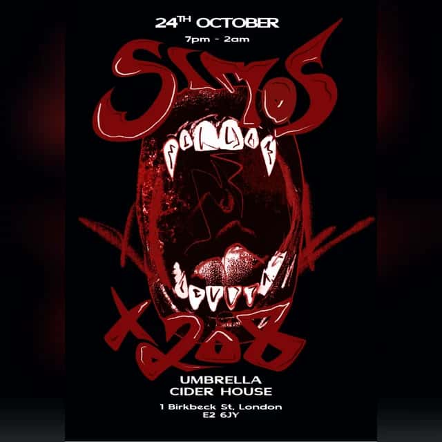 Simo's x 208 Halloween Party
