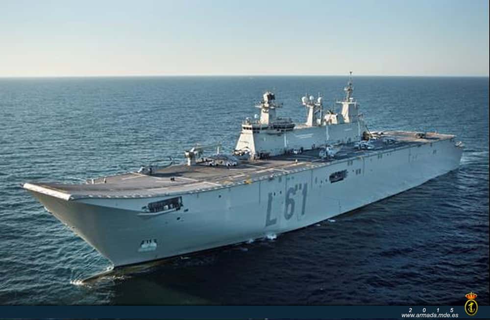 Jornadas de puertas abiertas: Portaaviones Juan Carlos I