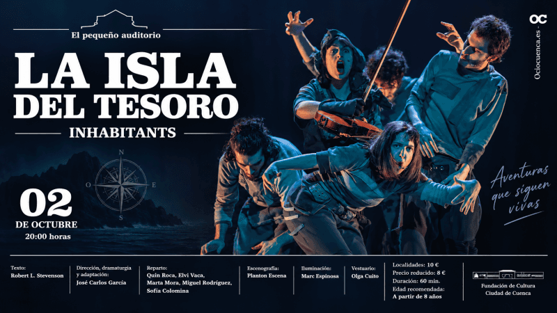 La Isla del Tesoro llega al Auditorio de Cuenca
