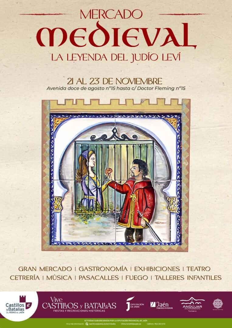 Mercado Medieval de Andújar: tres días en el Paseo de Colón