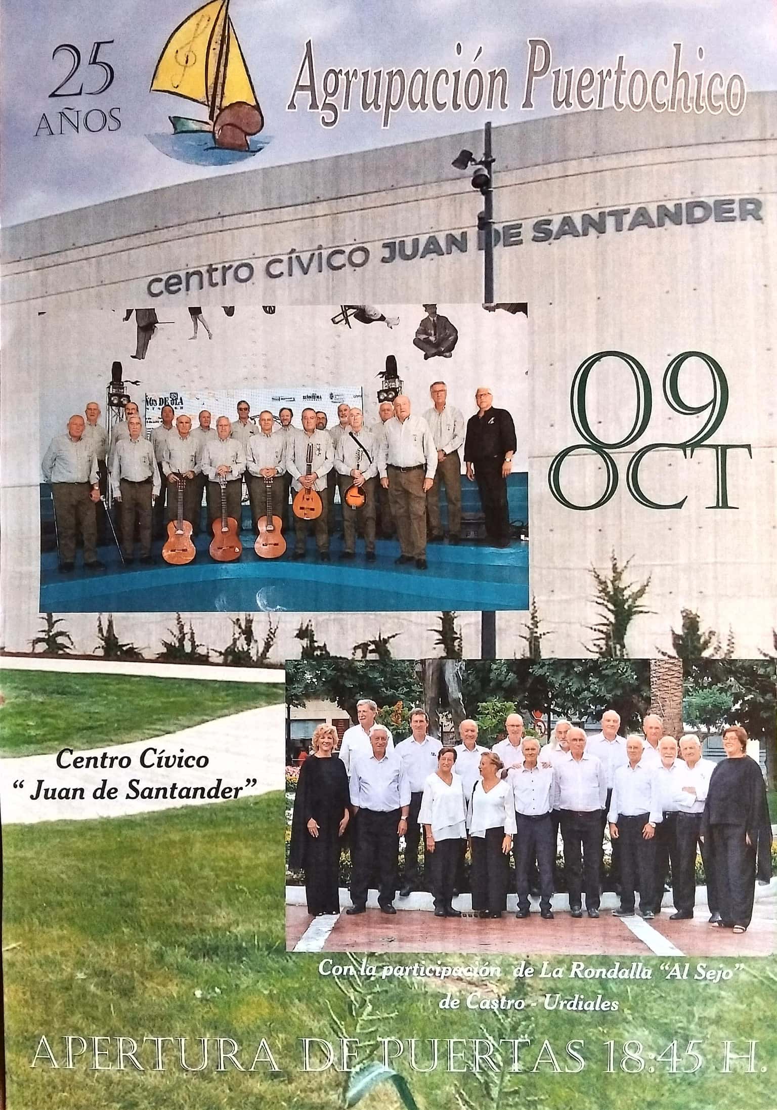 Recital de la Agrupación Puertochico por su 25 aniversario