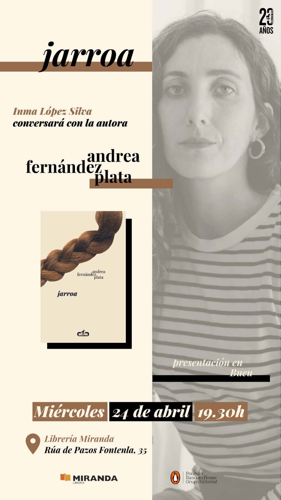 Conversa literaria con Andrea Fernández Plata e Carmen G. Magdaleno