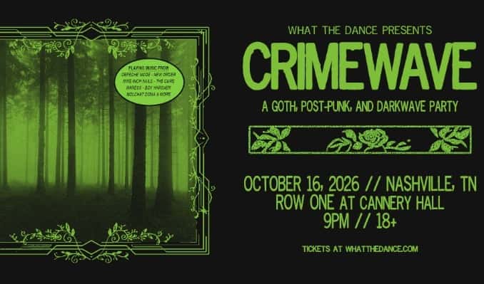 Crimewave: A Post Punk & Darkwave Party