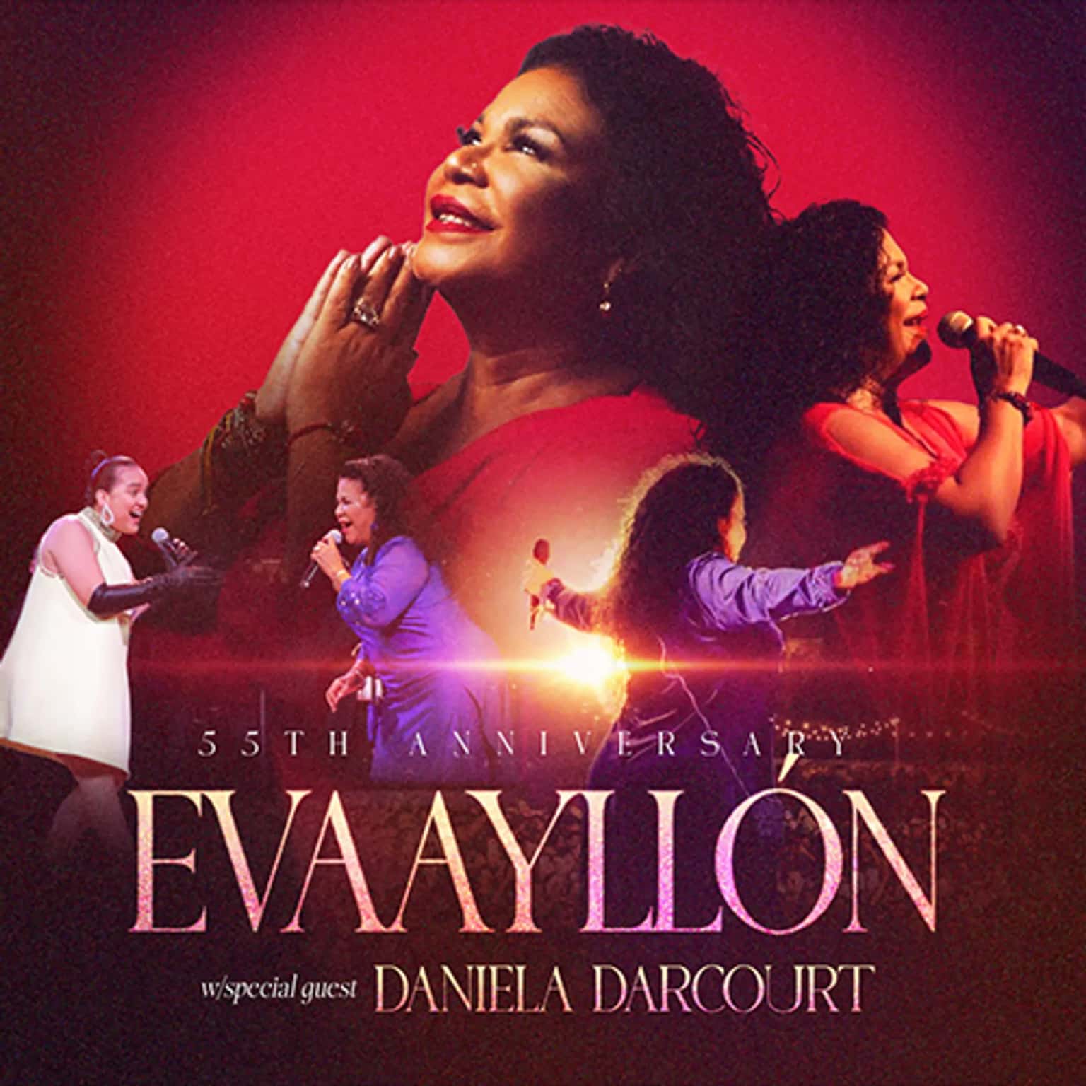 Eva Ayllón with guest Daniela Darcourt