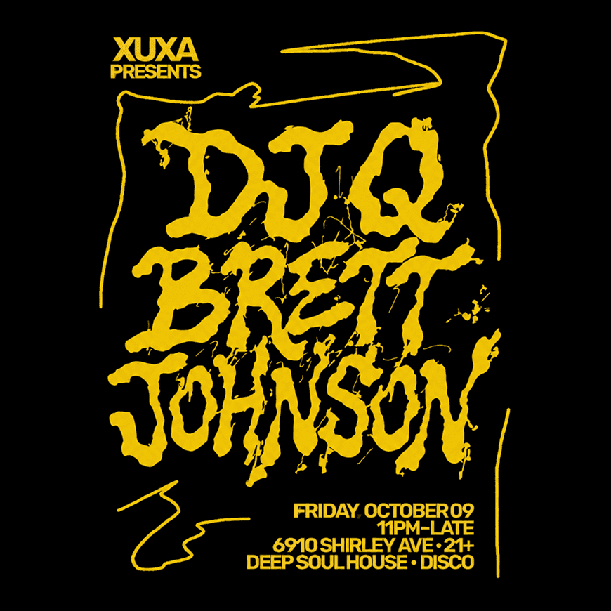 XuXa & Might Be Magic Present: DJ Q & Brett Johnson (Vinyl Night)