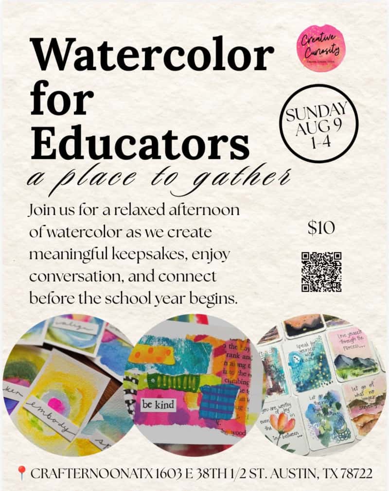 Watercolor For Educators