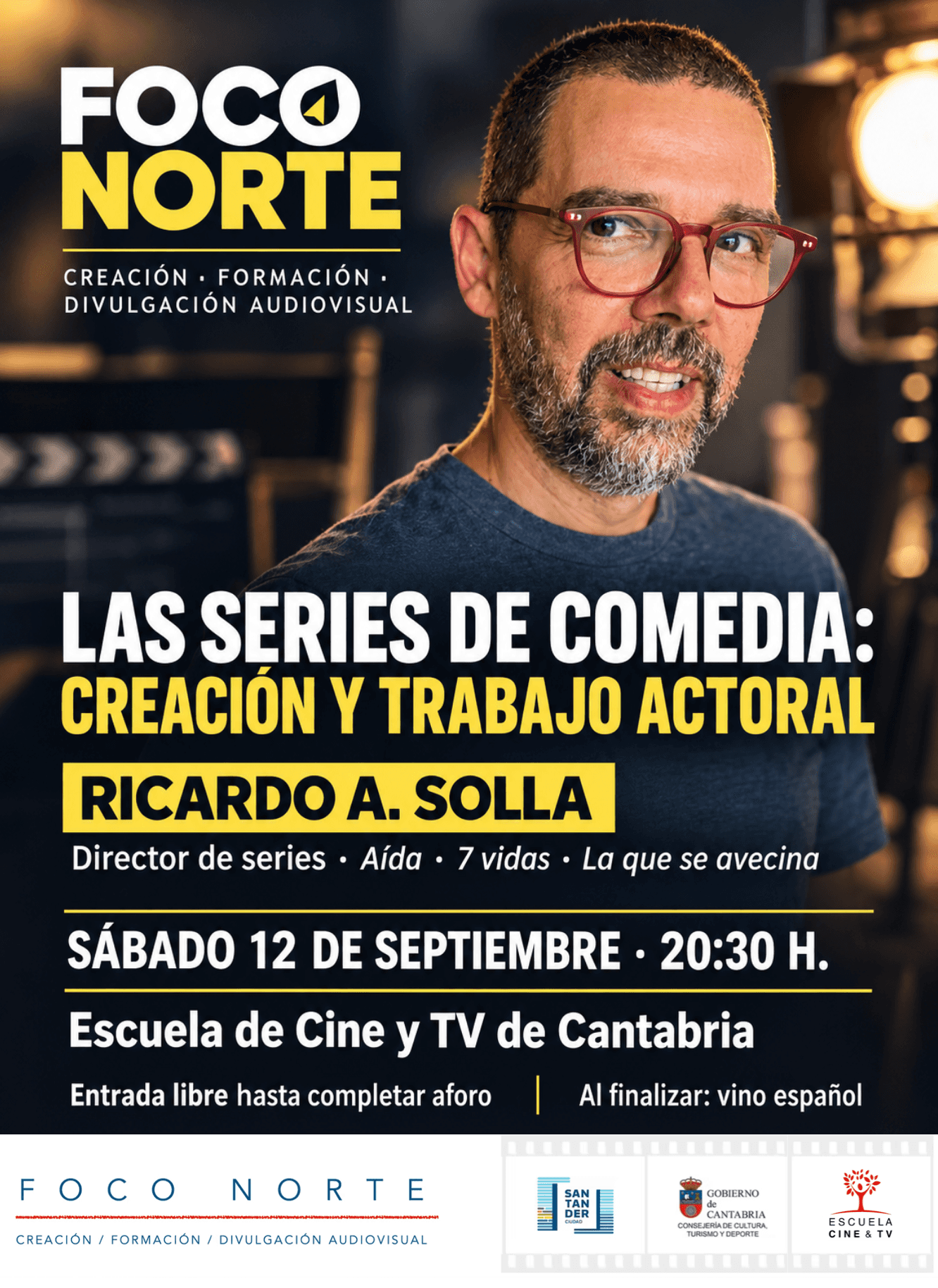 Encuentro con el director de series Ricardo A. Solla