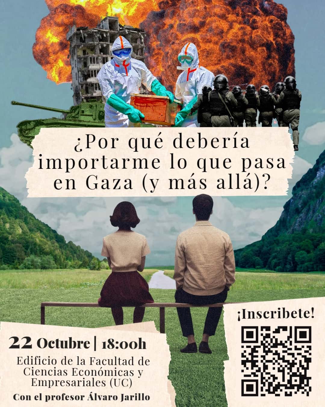 Conversaciones Incómodas para Futuros Mejores: ¿Por qué debería importarme lo que pasa en Gaza (y más allá)?