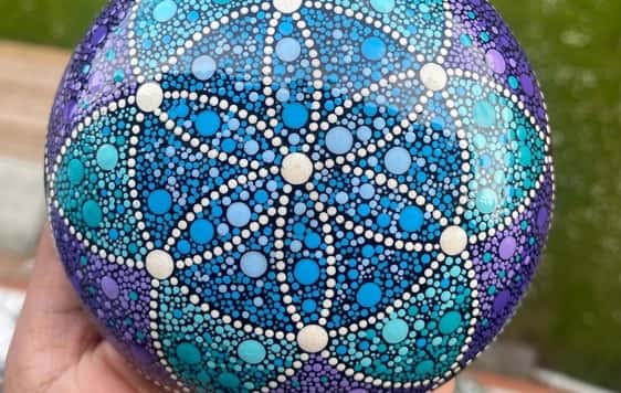 Creating Calm - Dot painting workshop