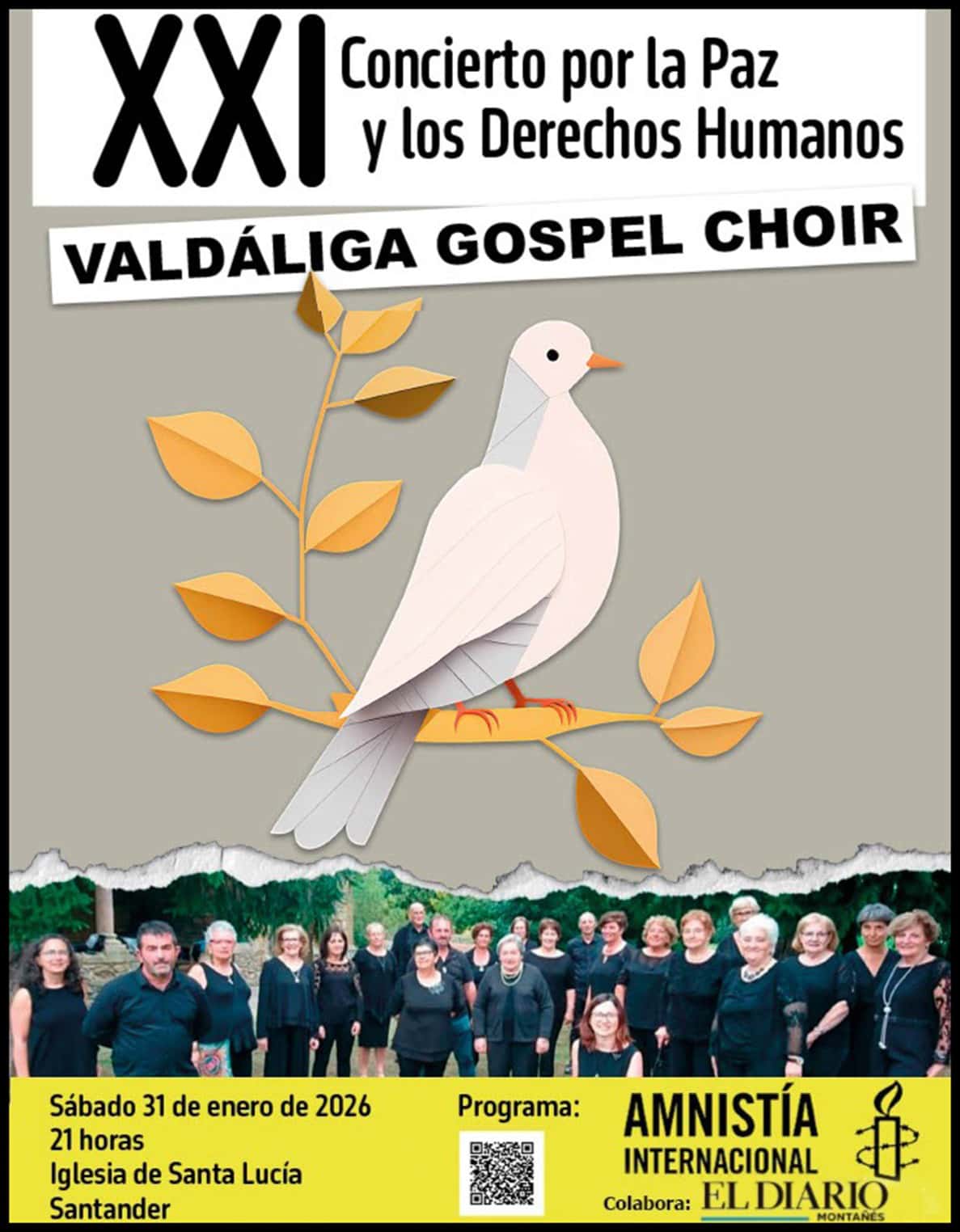 XXI Concierto por la Paz y los Derechos Humanos: Valdáliga Góspel Choir