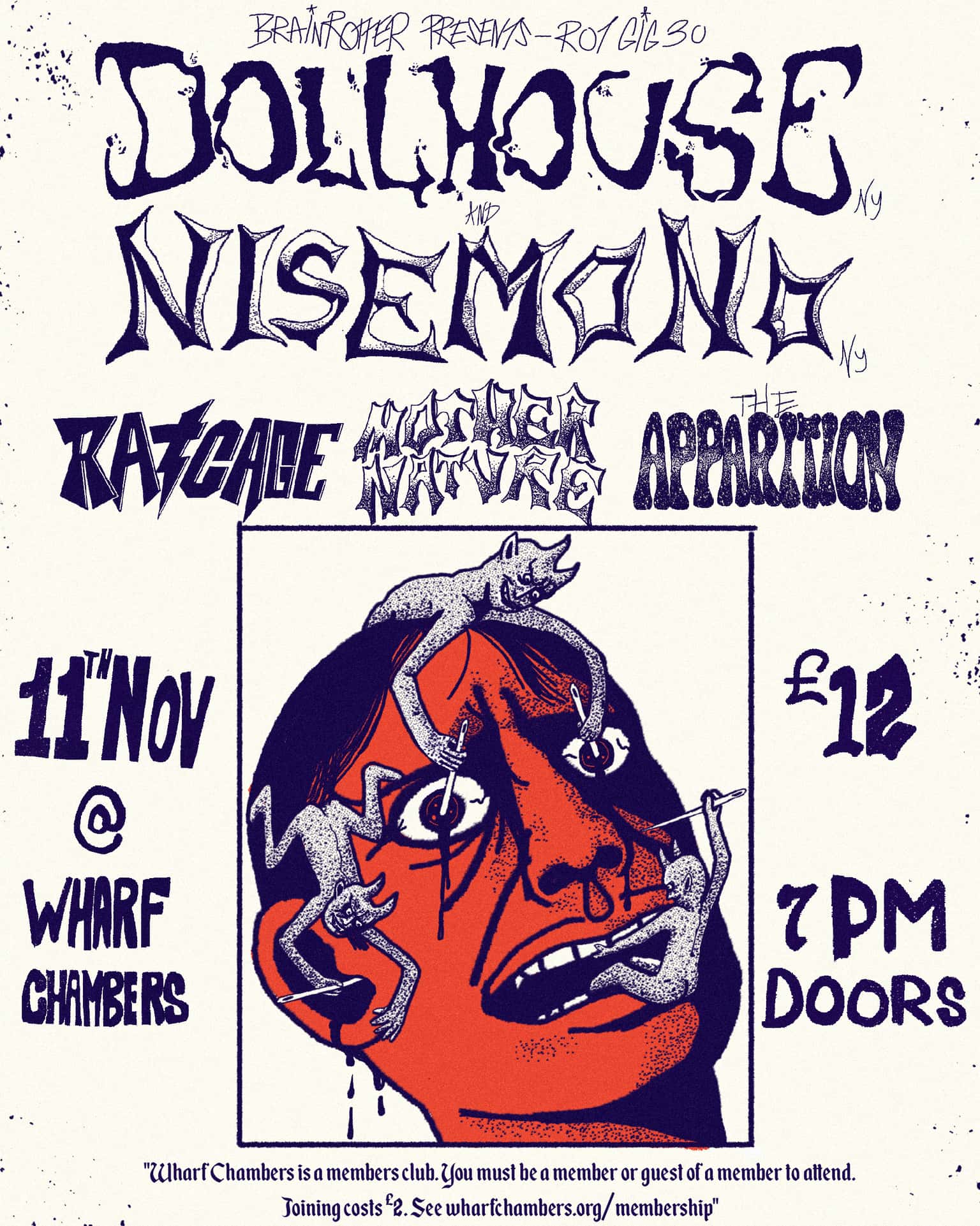 DOLLHOUSE / NISEMONO / RAT CAGE / Mother Nature / THE APPARITION