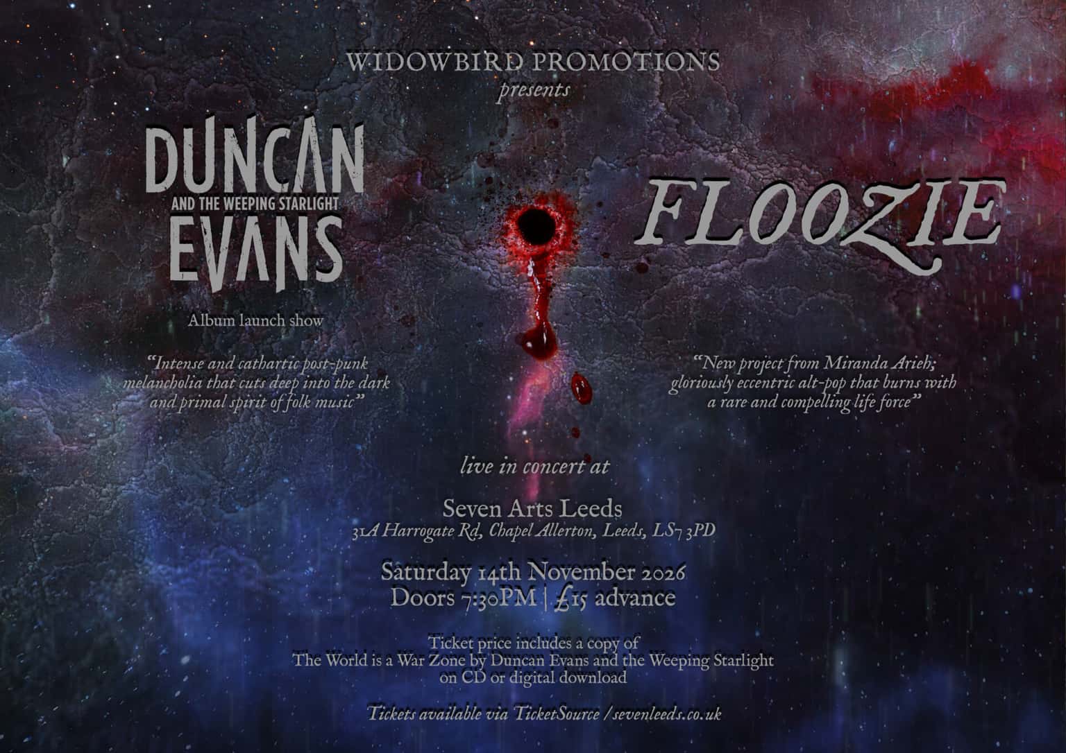 Duncan Evans and the Weeping Starlight / Floozie