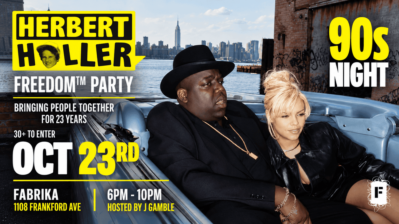 Herbert Holler's Freedom Party: Philly's Fourth Friday