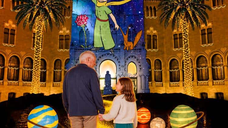 Espectáculo de luces de El Petit Prince