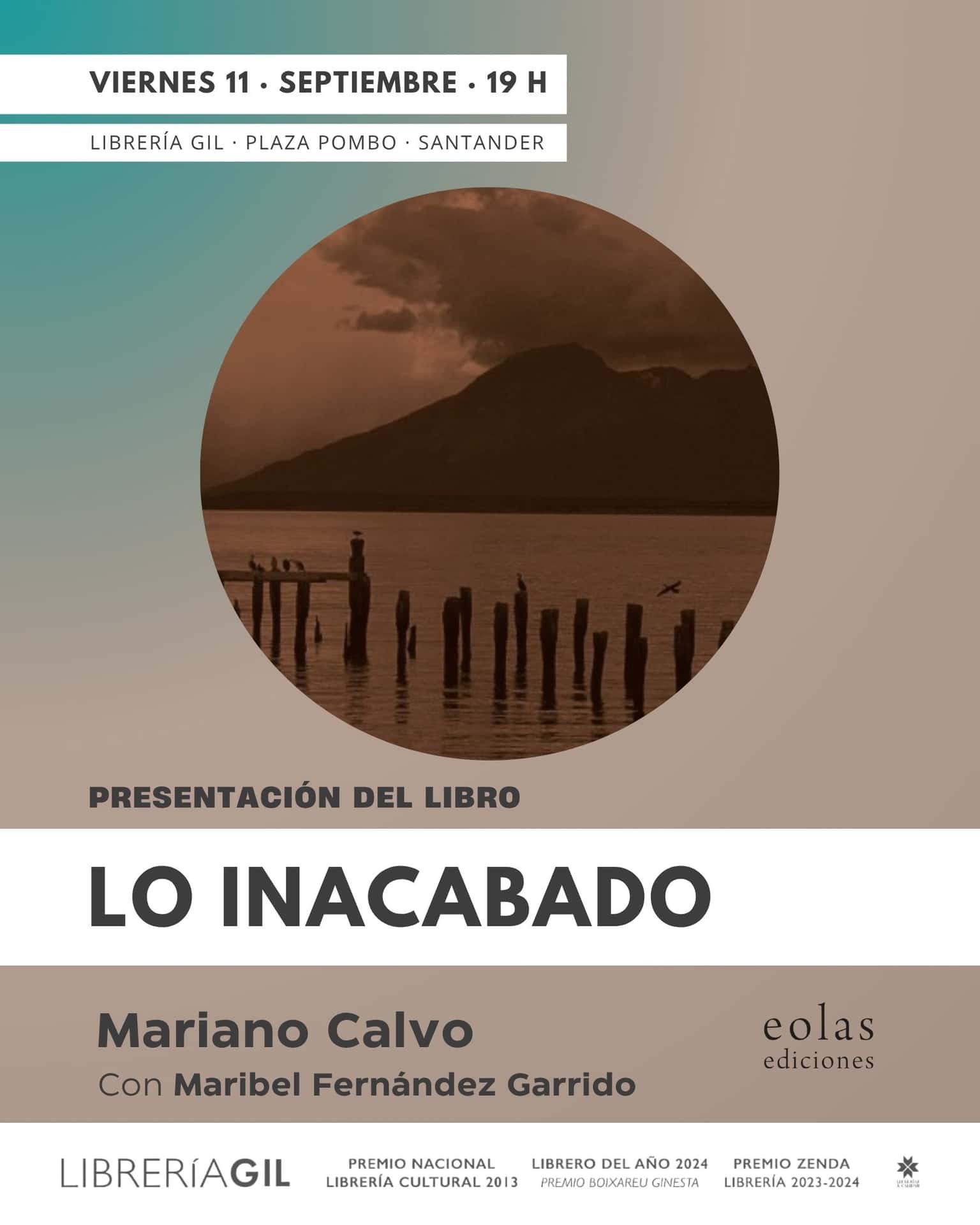 Presentación de 'Lo inacabado', de Mariano Calvo