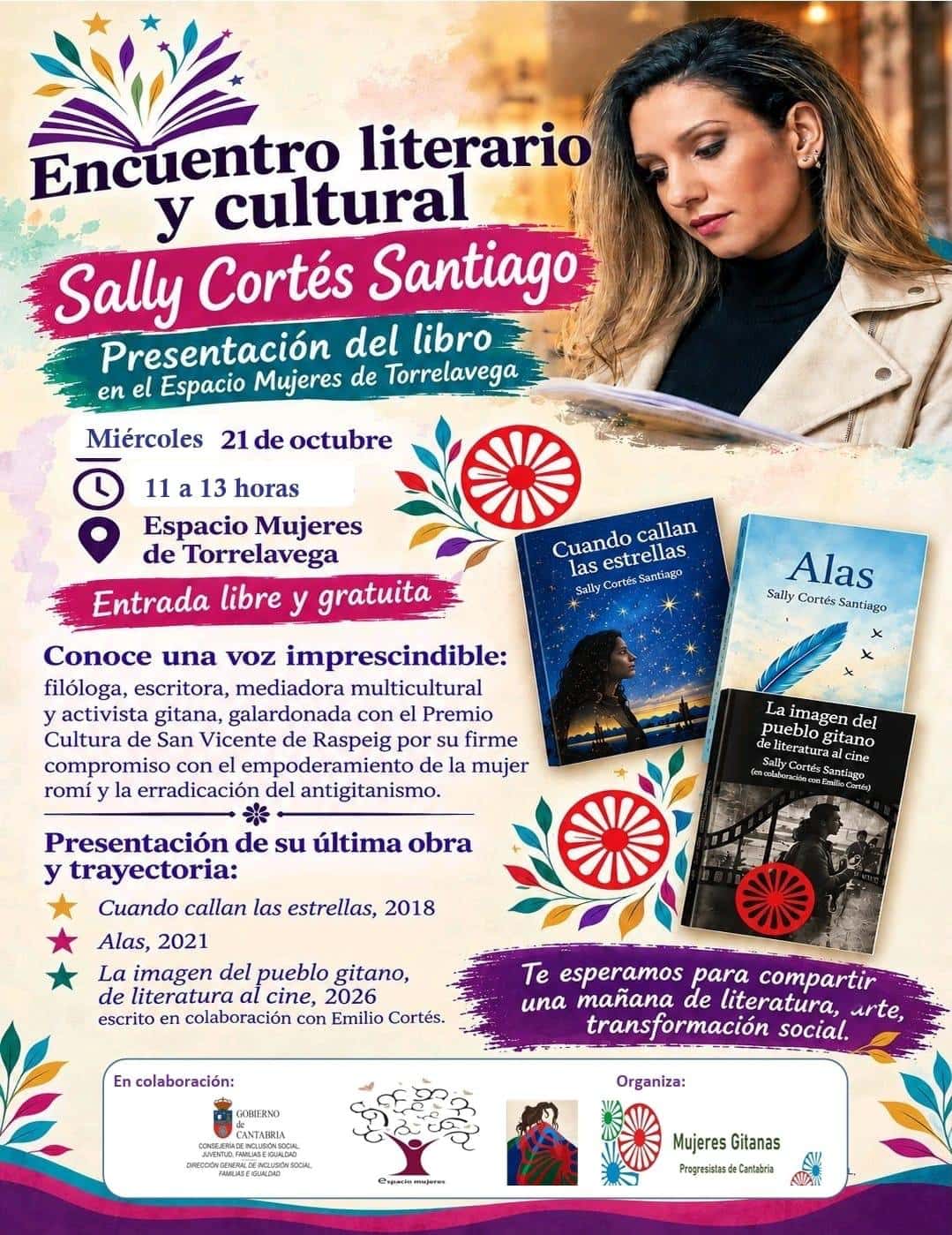 Presentación de libro en Espacio Mujeres Torrelavega