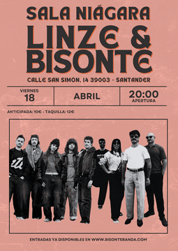 Linze & Bisonte en un concierto único