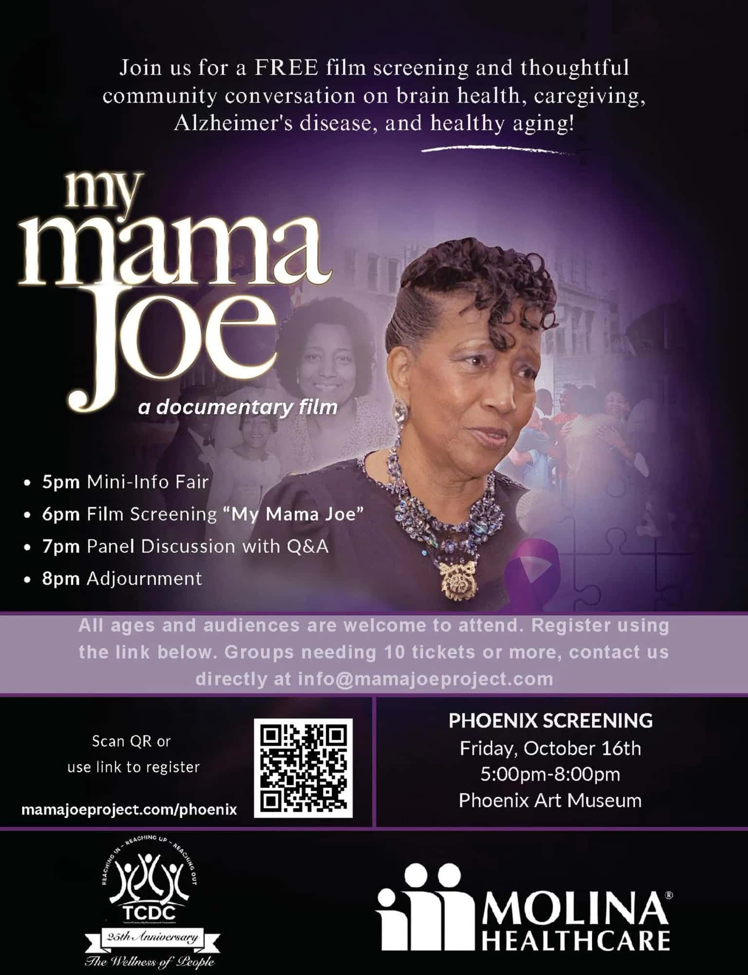 My Mama Joe, Hope & Help: Free Film Screening