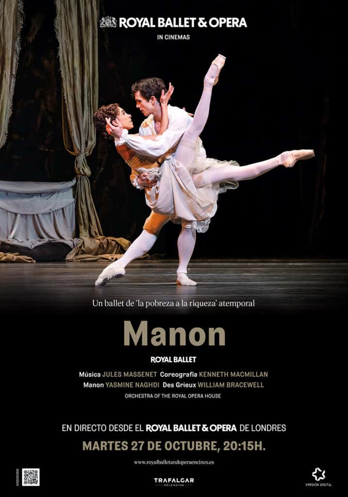 Manon, ballet en directo desde The Royal Ballet