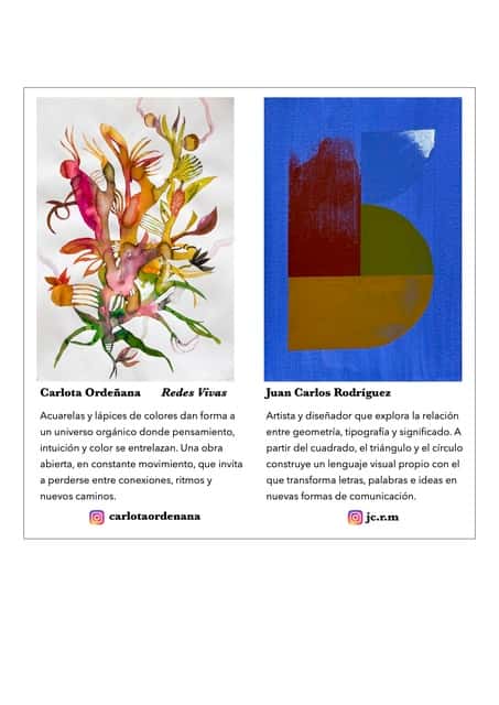 Exposición de los artistas Juan Carlos Rodríguez y Carlota Ordeñana