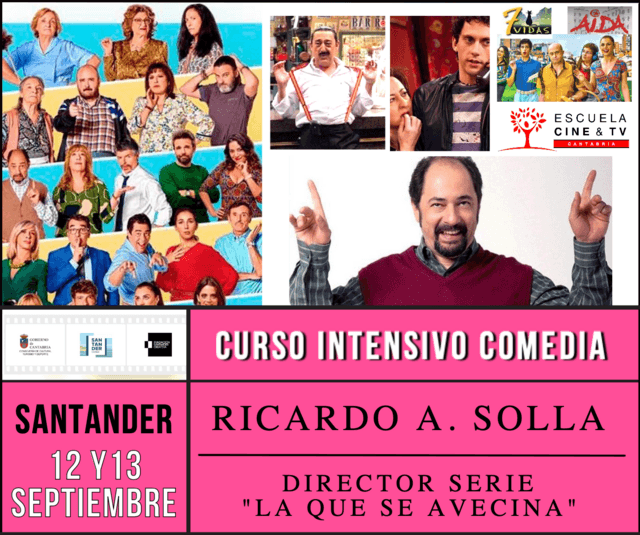 Curso intensivo de comedia con Ricardo A. Solla