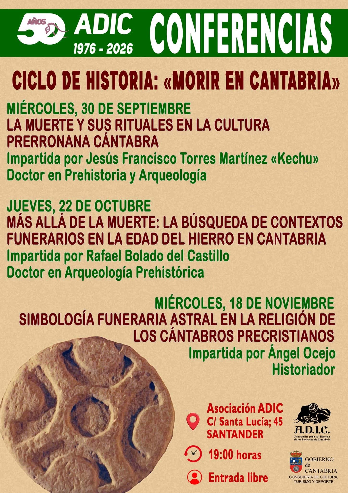 La muerte y sus rituales en la cultura prerromana cántabra