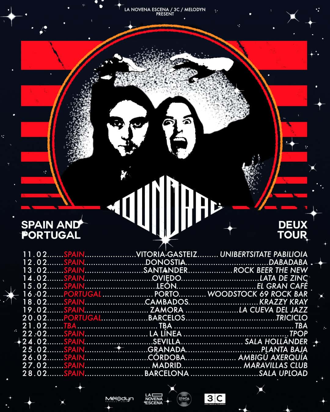 Moundrag presenta en directo 'Deux'
