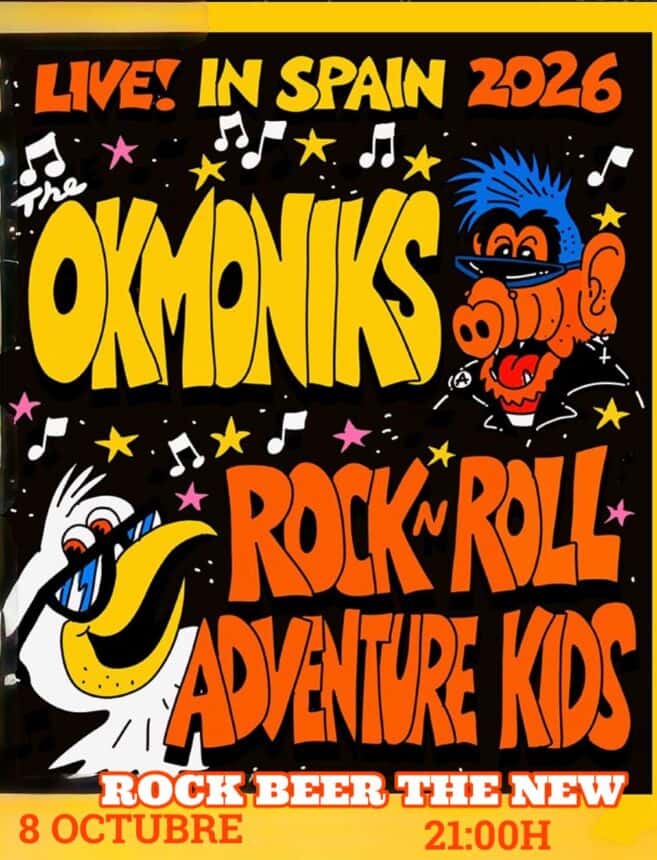 The Okmoniks, garage rock y punk