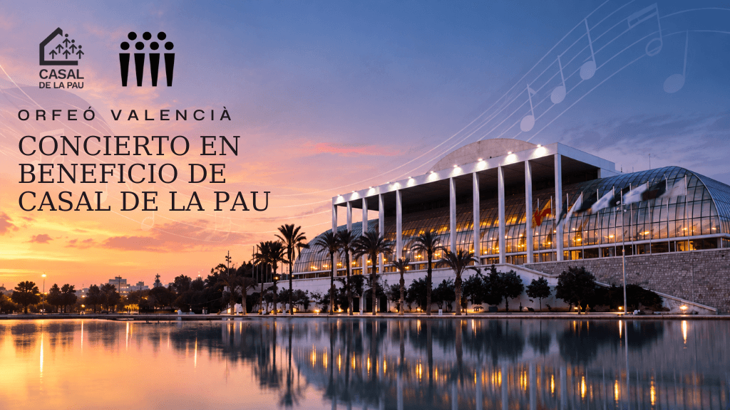 55 años de música y solidaridad: Orfeó Valencià y Casal de la Pau