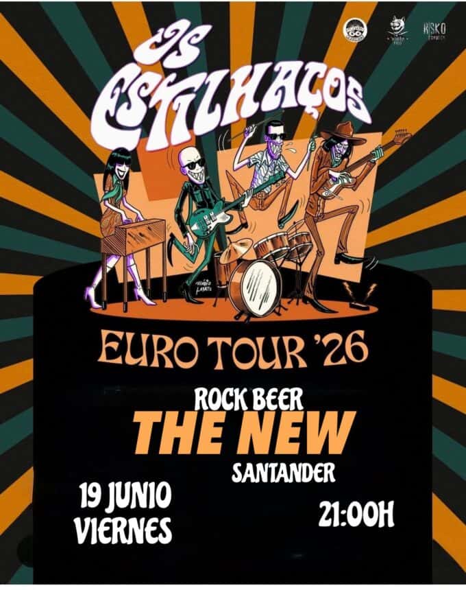 Concierto de Os Estilhaços en Santander