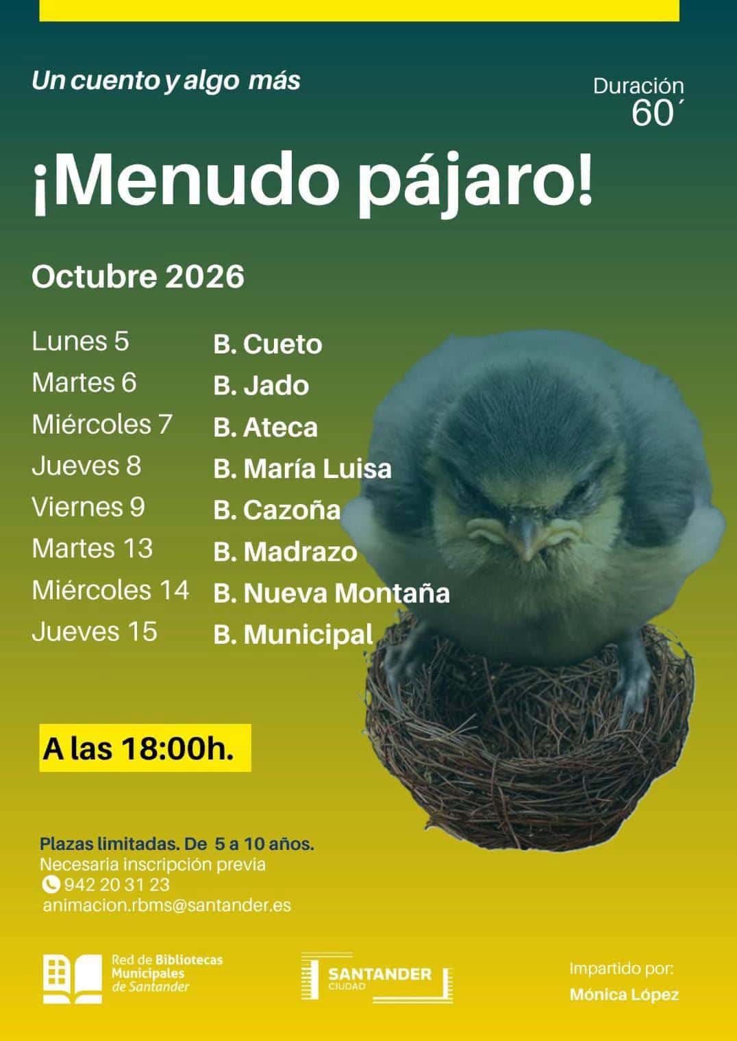 Un cuento y algo más: ¡Menudo pájaro!