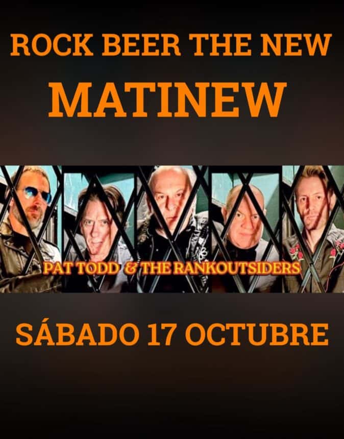 Matinew con Pat Todd & the Rankoutsiders