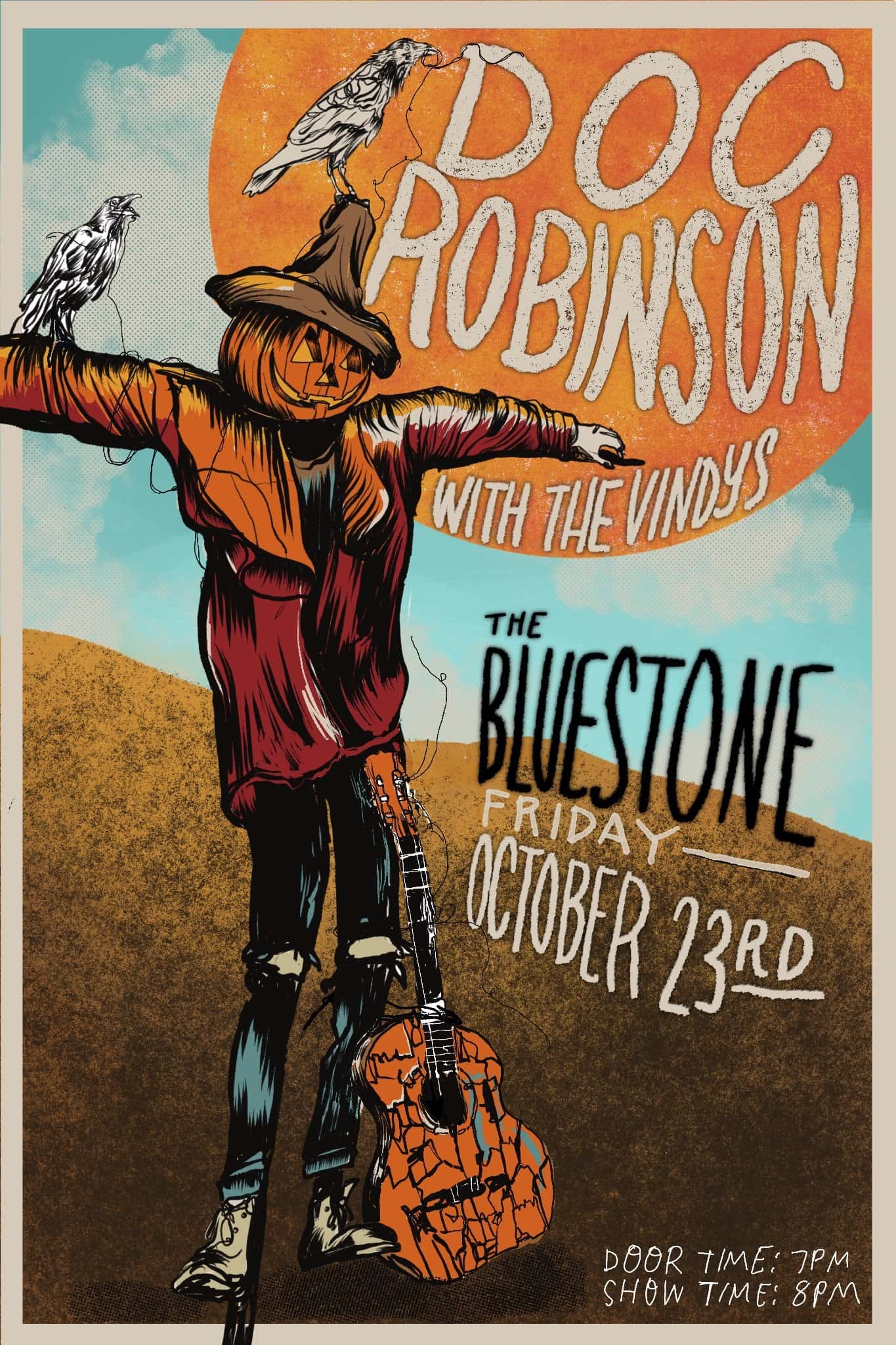 Doc Robinson with The Vindys