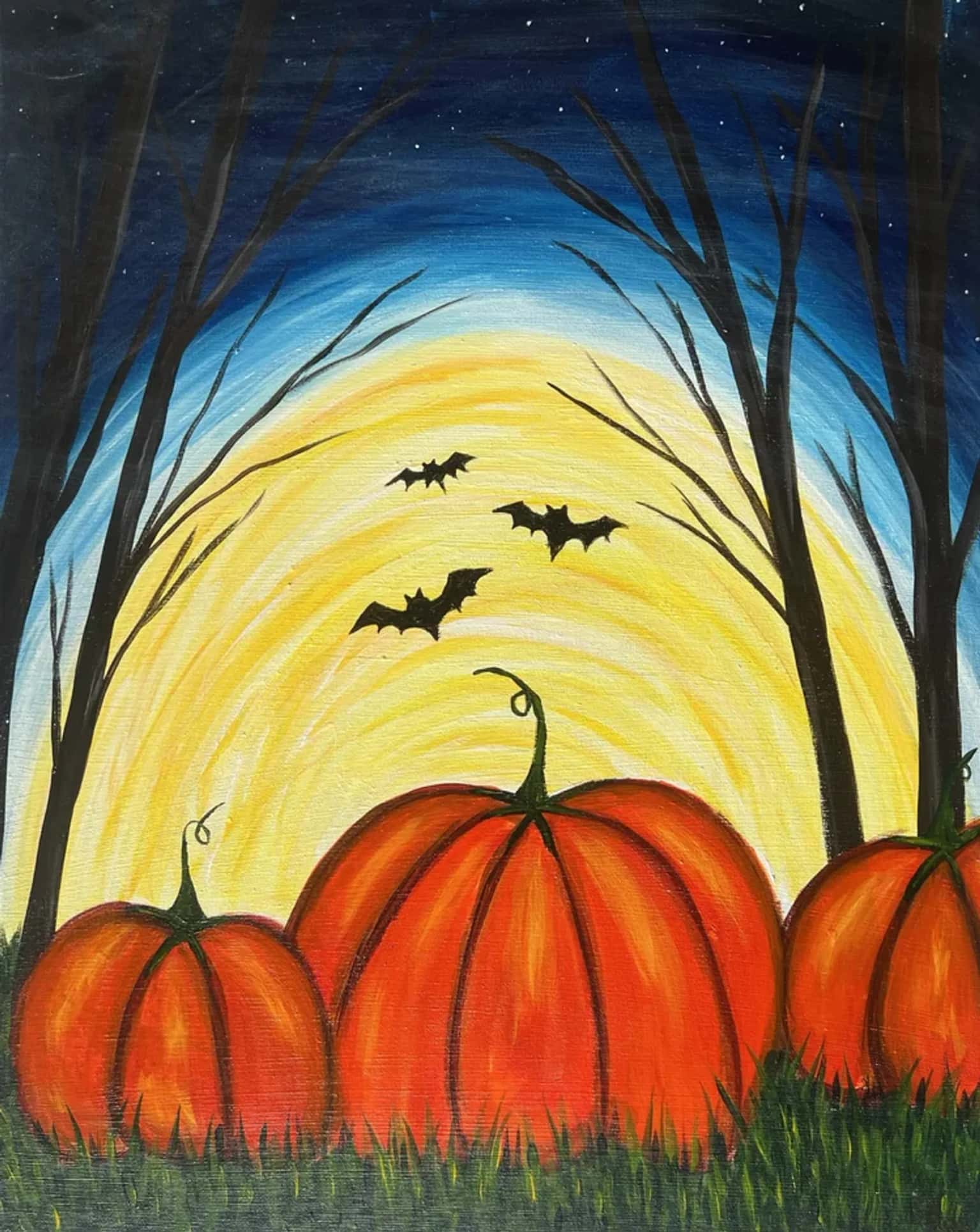Pumpkin Scene