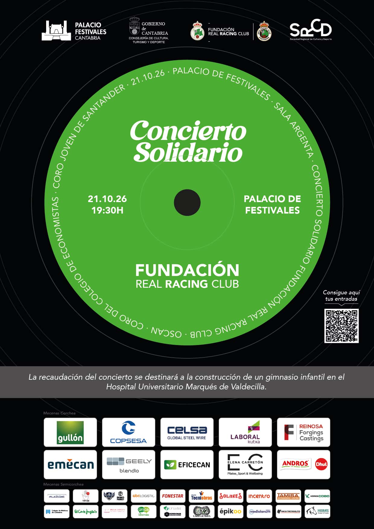 Concierto Solidario de la Fundación Real Racing Club