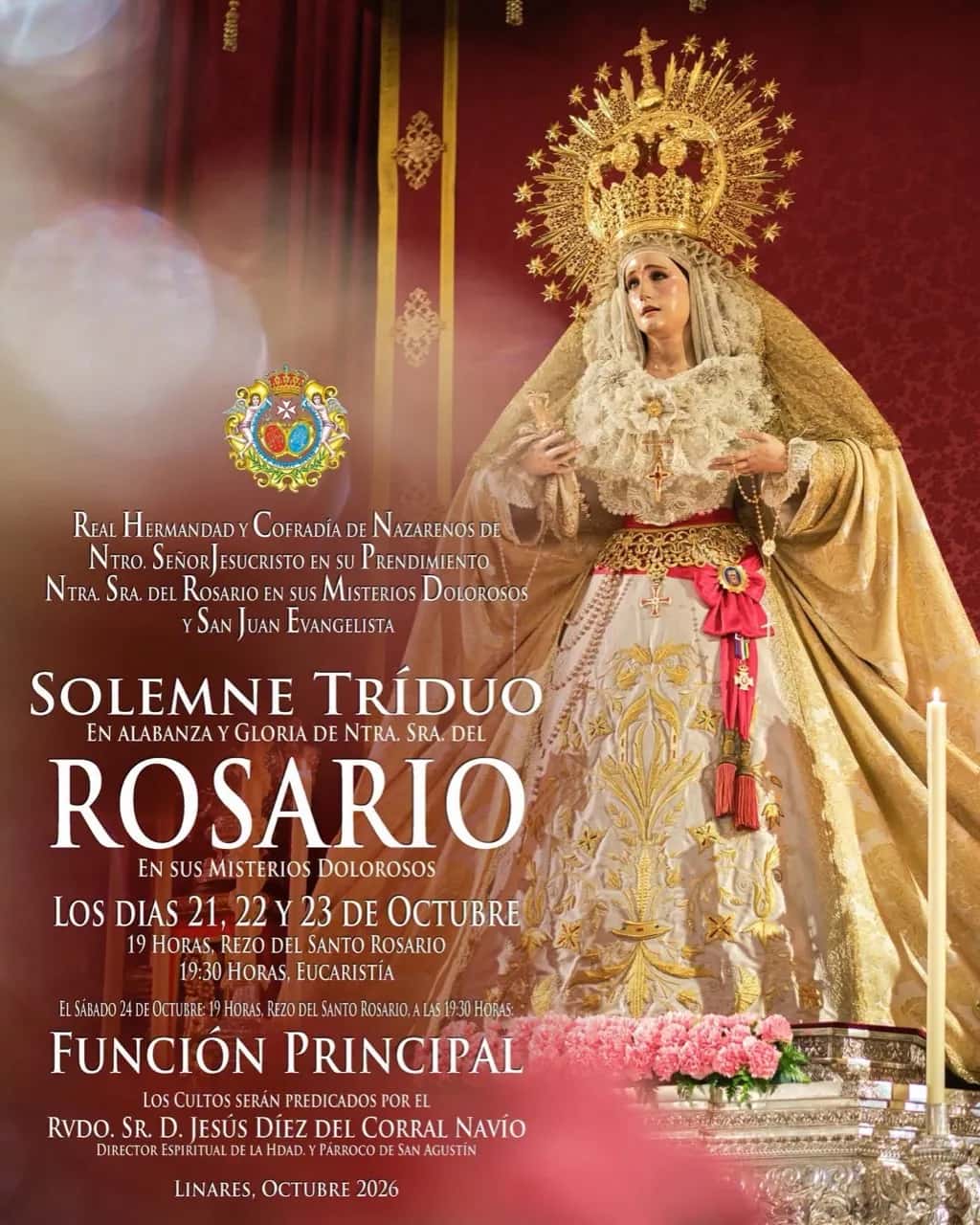 Solemne Triduo a Ntra. Sra. del Rosario
