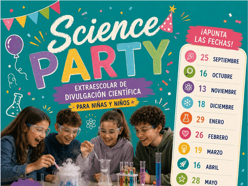 Taller. Science Party
