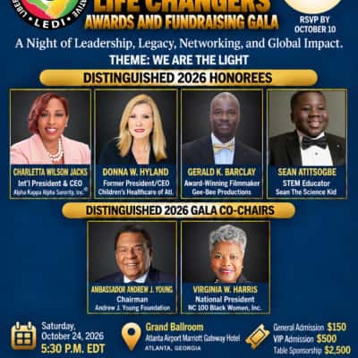 11th Annual LEDI International Life Changers Awards and Fundraising Gala