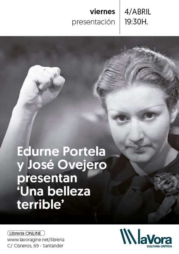 Edurne Portela y José Ovejero presentan "Una belleza terrible"