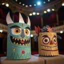 Creación de máscaras escénicas