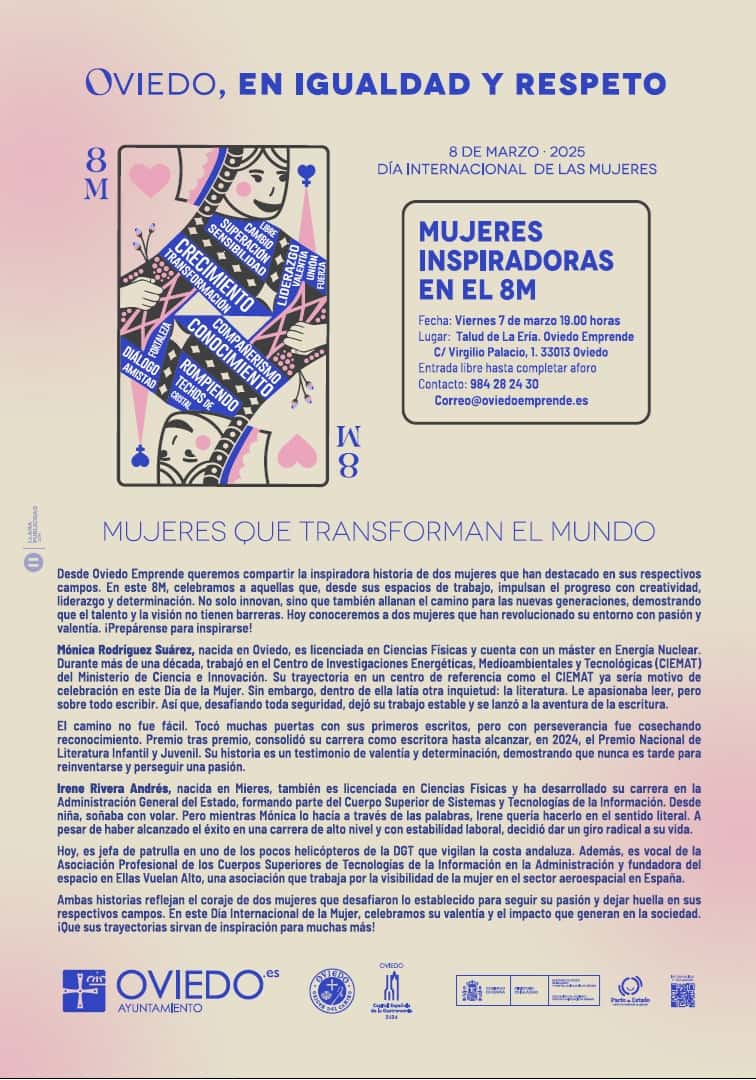 Mujeres inspiradoras en el 8M