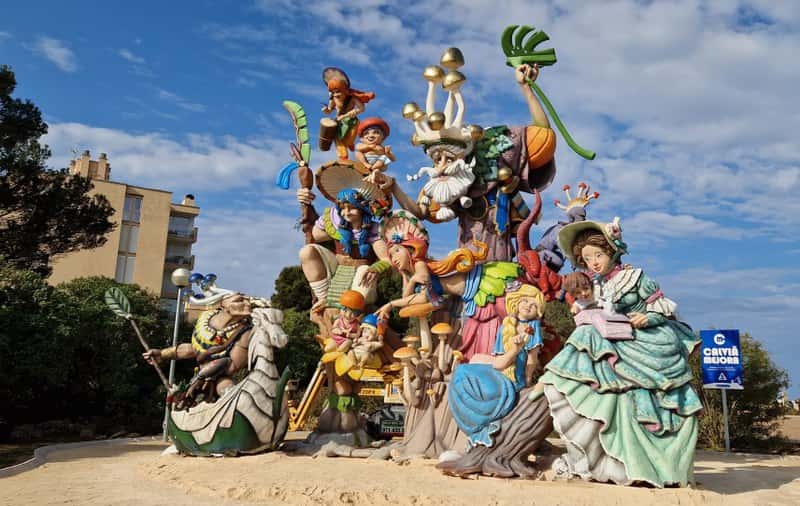 Fiesta Valenciana - Falla de El Toro