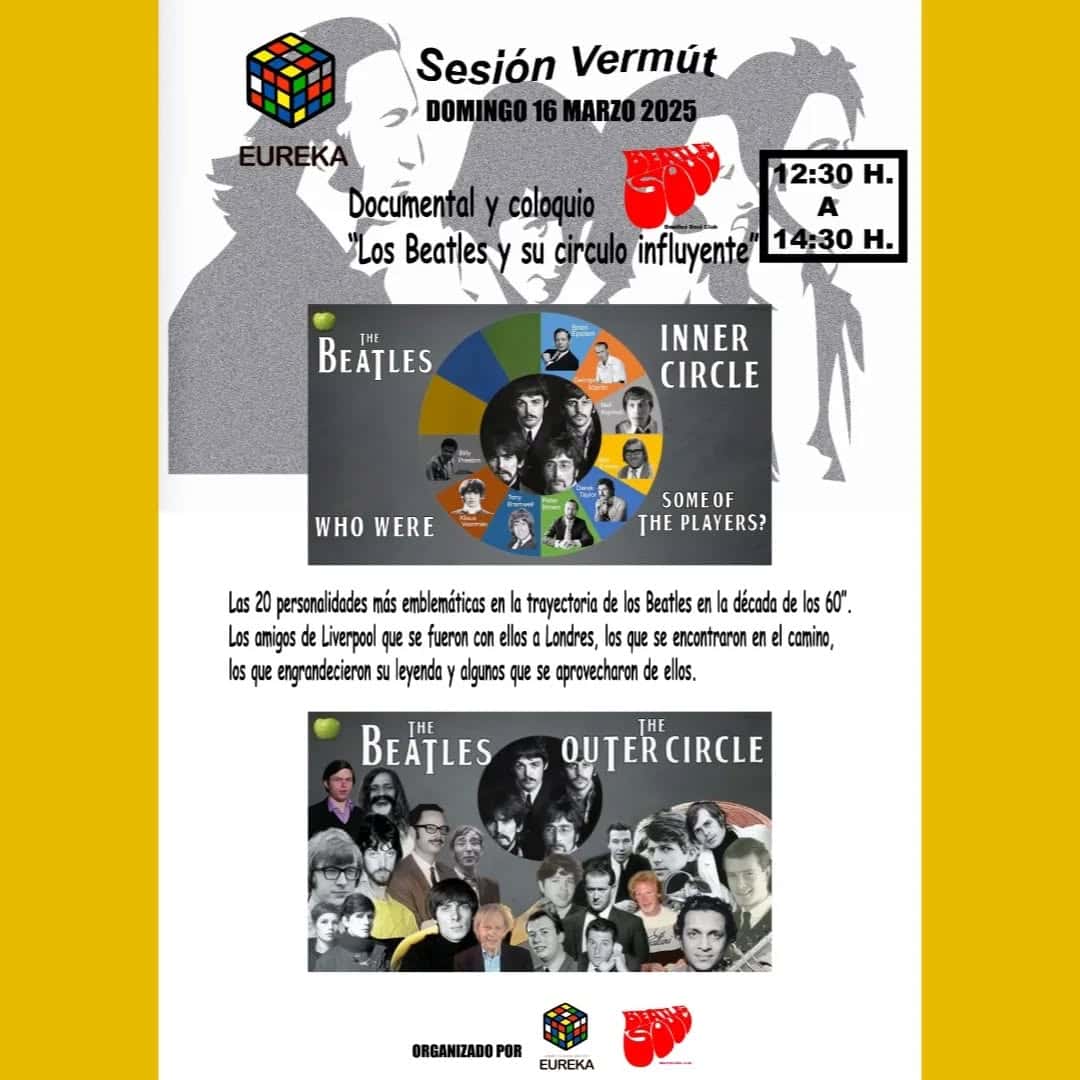 Documental y coloquio "Los Beatles y su círculo influyente"