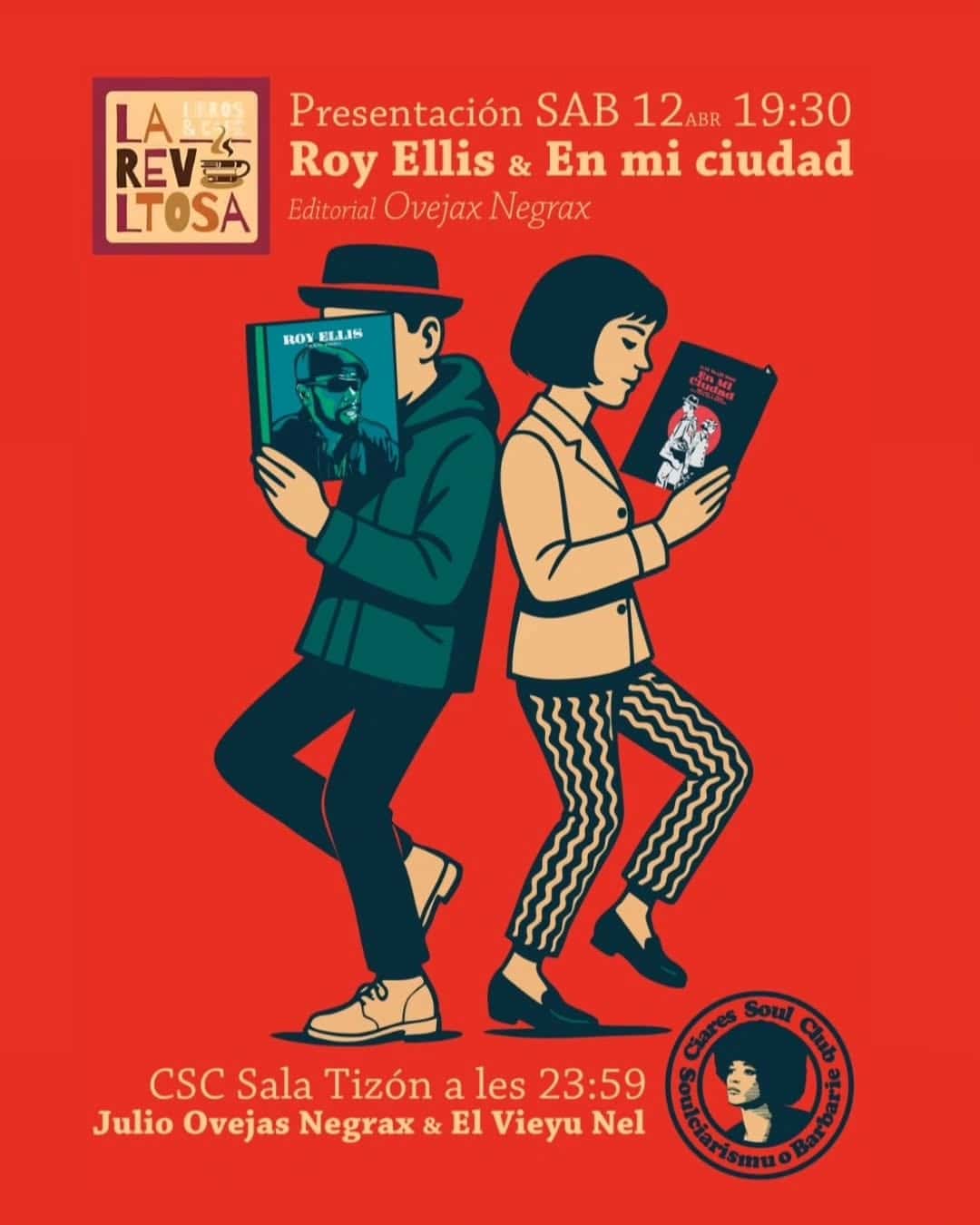 Presentación Roy Ellis & Editorial Ovejax Negrax
