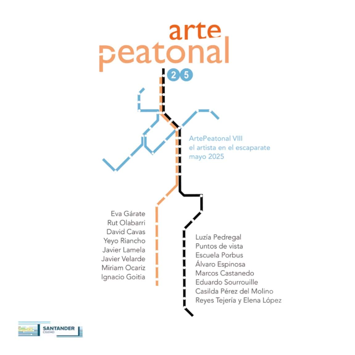 Arte Peatonal inaugura su octava edición con un paseo guiado