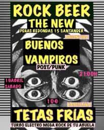Concierto de las bandas Buenos Vampiros y Tetas Frías