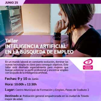 Taller: Inteligencia artificial en la búsqueda de empleo
